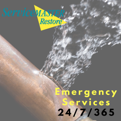 ServiceMaster Burst pipe emergency services